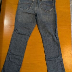 LEE Rider Midrise Straight Jeans Size 14M